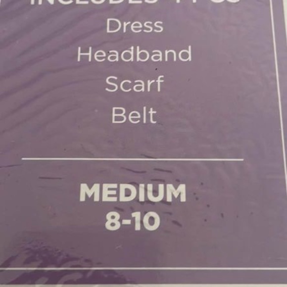 BRAND NEW girl fashionable 50s retro grease themed halloween costume size M & XL - Picture 3 of 5